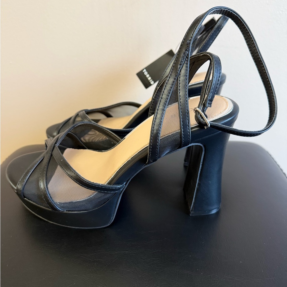 Platform Block Heel Sandal - Picture 4 of 14